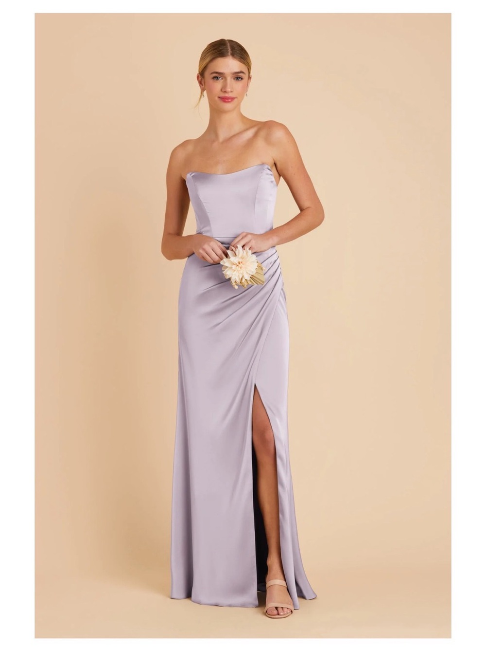 Dusty lilac bridesmaid dress